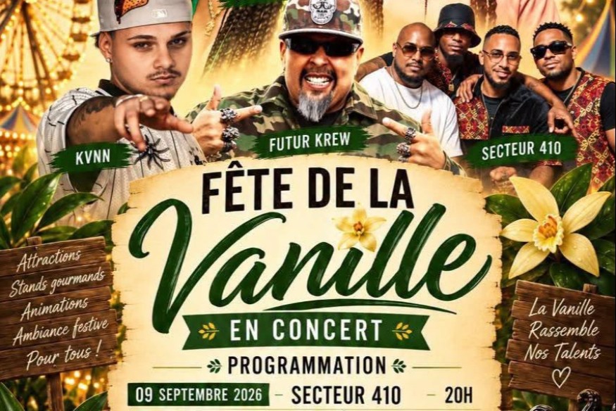 Fête de la Vanille 2026 à Sainte-Suzanne