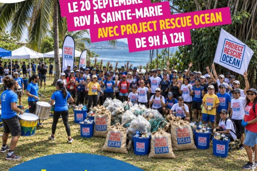 Project Rescue Ocean Réunion à Sainte-Marie
