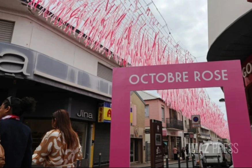 Saint-Denis : en octobre la ville passe au rose